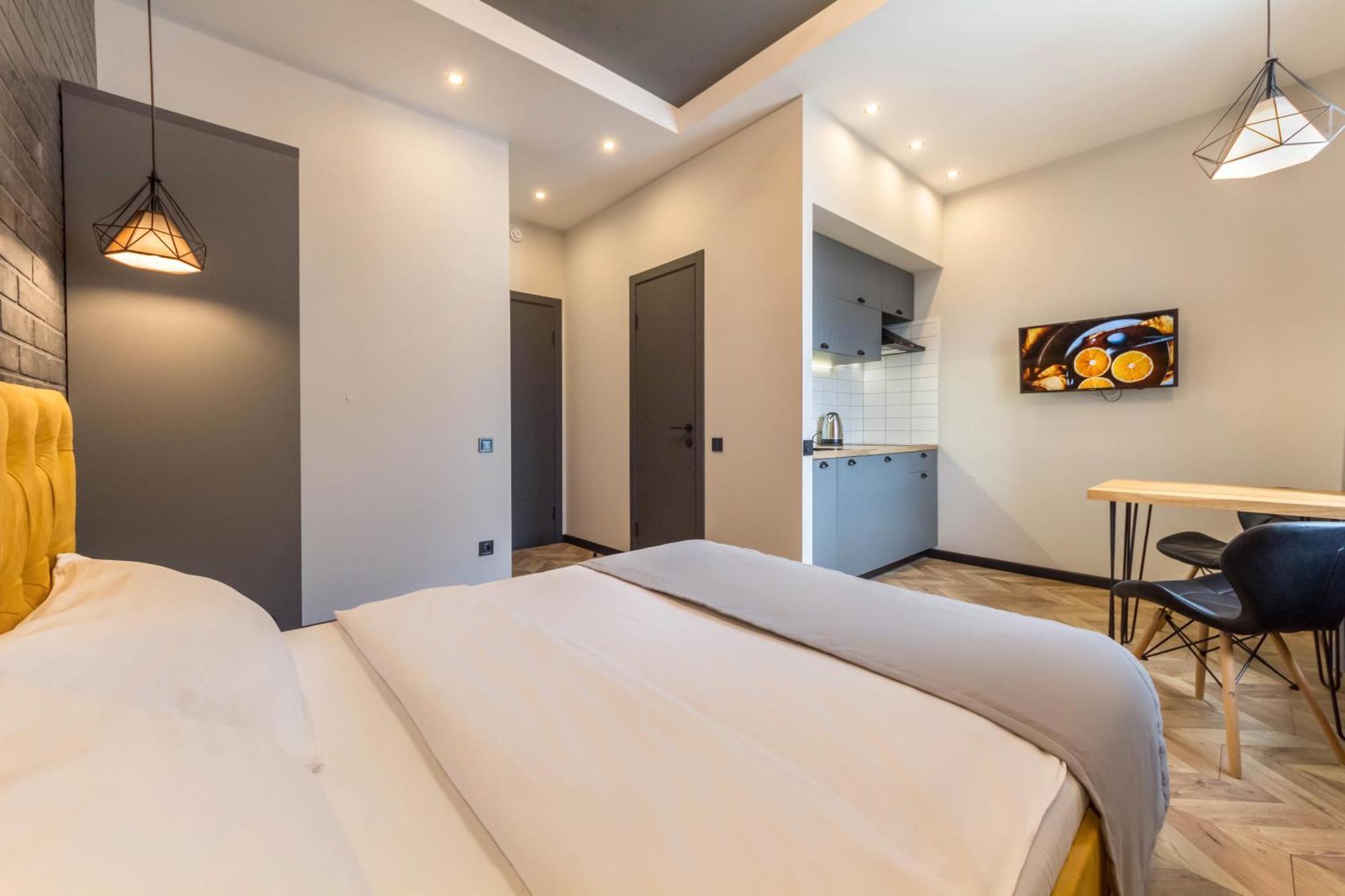 Idea Design Apart-Hotel Prorizna Kiev Buitenkant foto