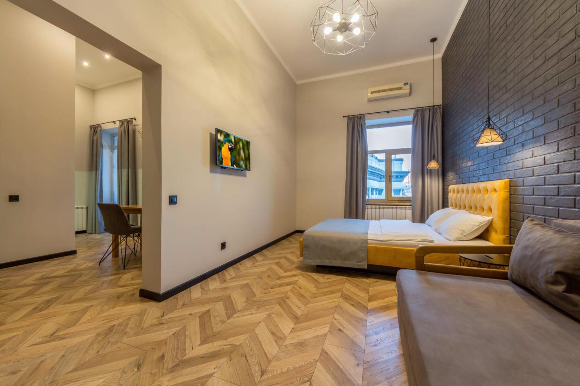Idea Design Apart-Hotel Prorizna Kiev Buitenkant foto
