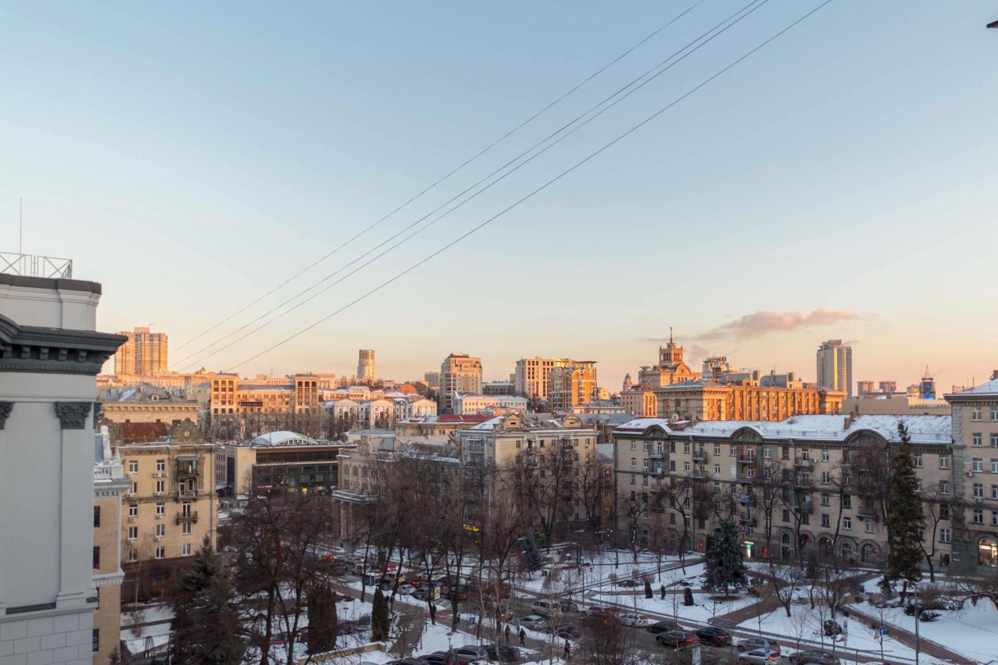 Idea Design Apart-Hotel Prorizna Kiev Buitenkant foto